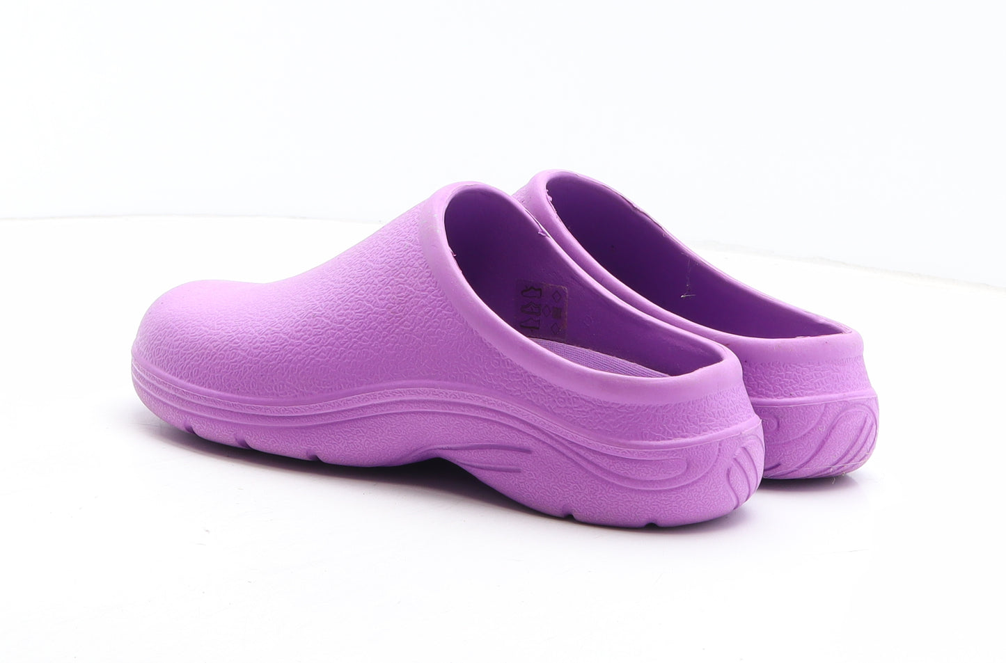 Briers Womens Purple Synthetic Slip On Sandal UK