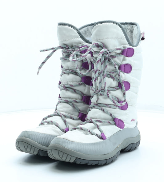 Regatta Womens Grey Polyester Snow Boot Boot UK