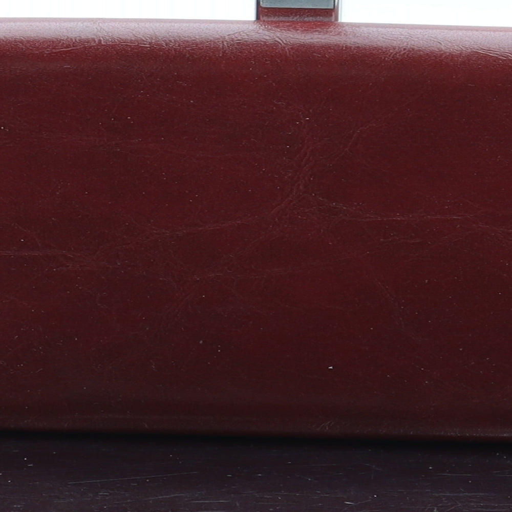 Rossetti Womens Red Leather Bow Tie Wallet Size M