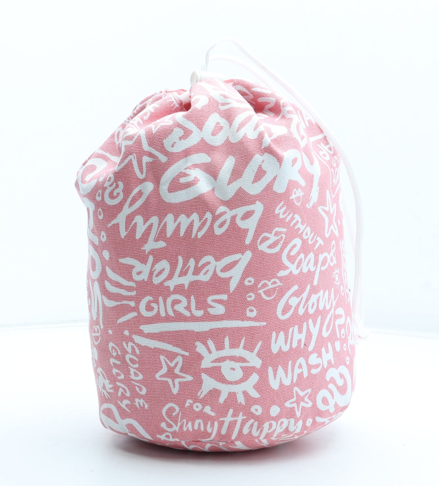 Soap & Glory Womens Pink Logo Polyester Pouch Size Medium