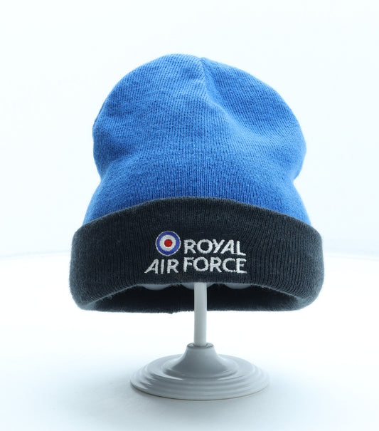 Royal Air Force Mens Blue Acrylic Beanie One Size