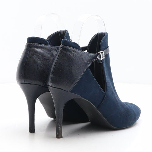 NEXT Womens Blue Synthetic Bootie Boot UK