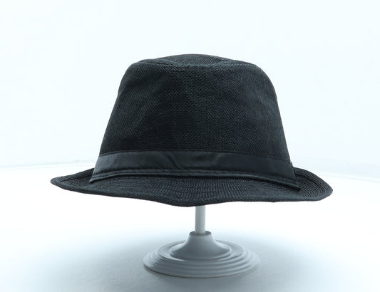 Infinity Mens Black Polyester Fedora One Size