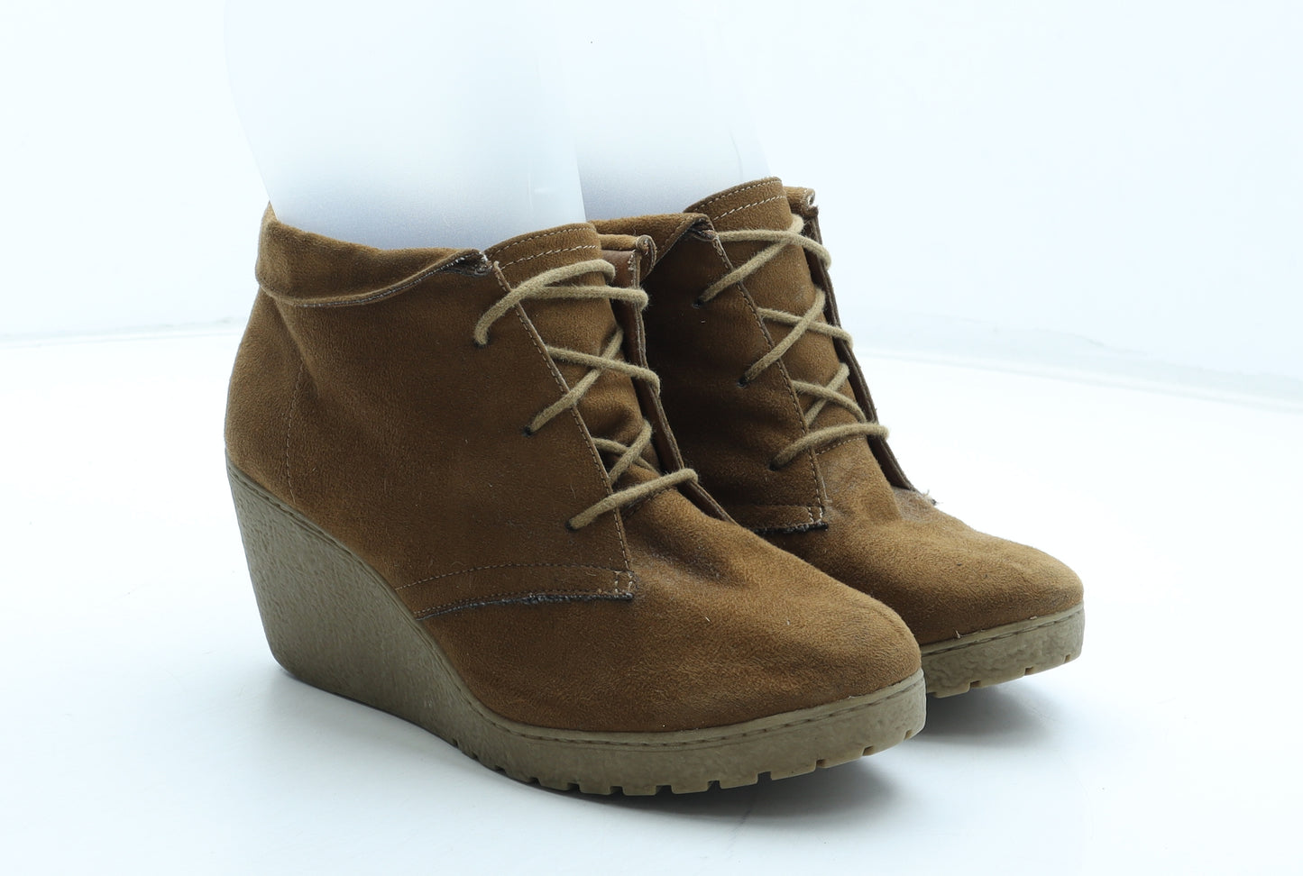 New Look Womens Brown Polyurethane Desert Boot UK