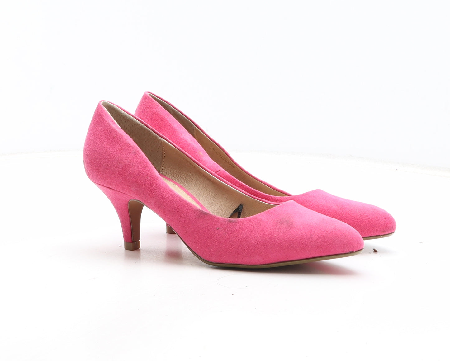 Lotus Womens Pink Synthetic Court Heel UK