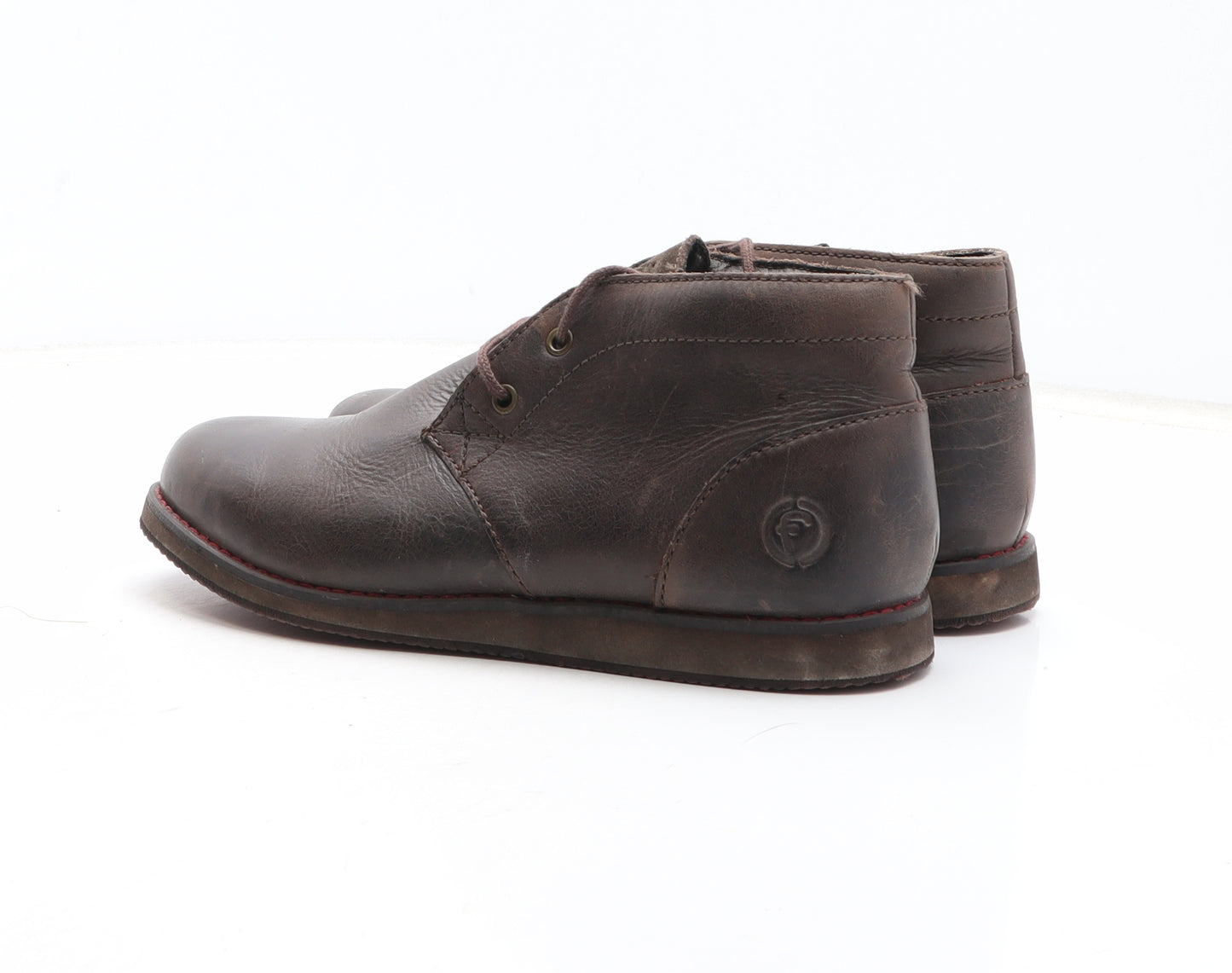 Firetrap Mens Brown Leather Chukka Boot UK 5