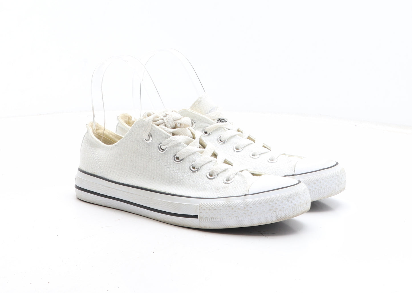 SoulCal&Co Womens White Fabric Trainer UK