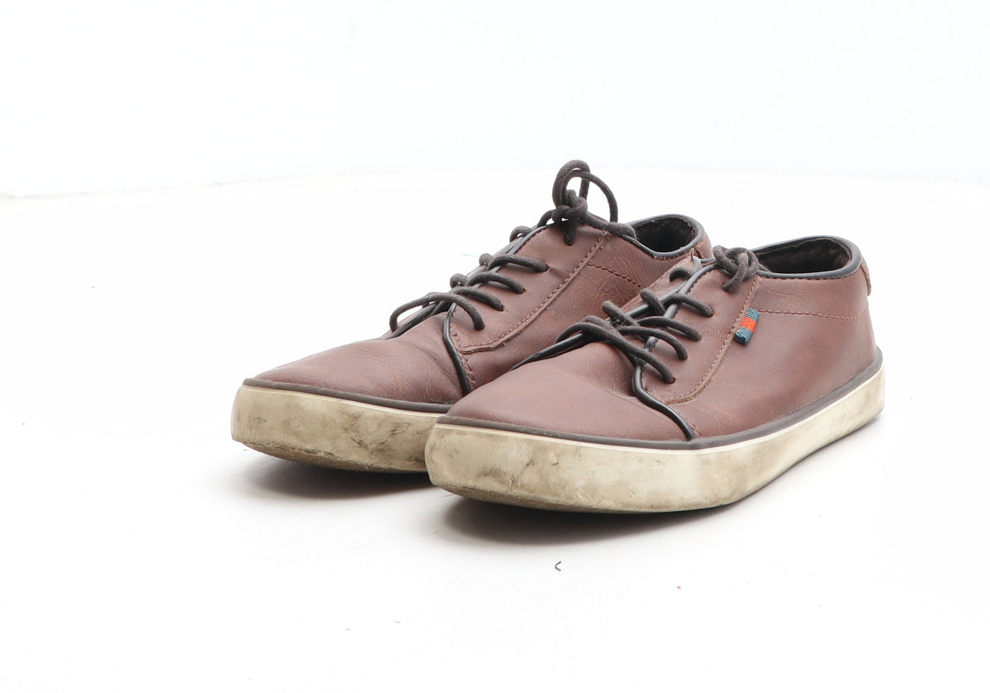 NEXT Boys Brown Synthetic Trainer Casual UK 12