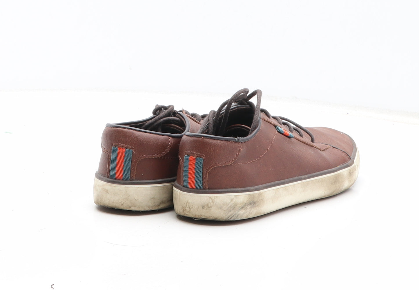 NEXT Boys Brown Synthetic Trainer Casual UK 12