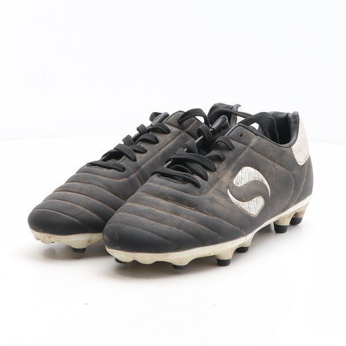 Sondico Boys Black Synthetic Trainer UK 3 - Football Boots