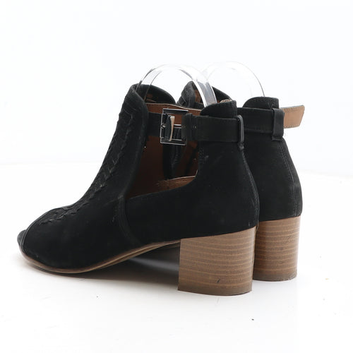 Marks and Spencer Womens Black Suede Bootie Boot UK