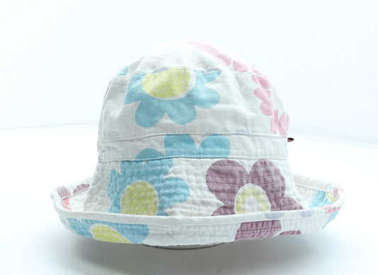 Sweet Chilli Womens Multicoloured Floral Polyester Bucket Hat One Size