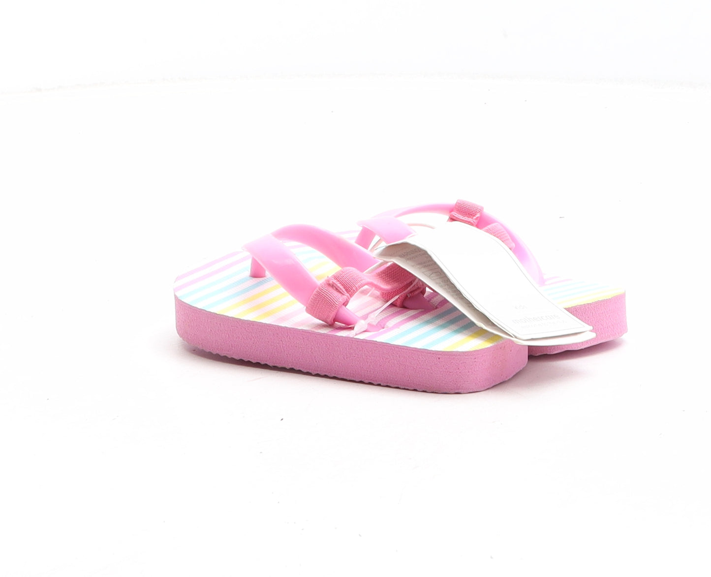 Mothercare Girls Pink Synthetic Thong Sandal UK 4