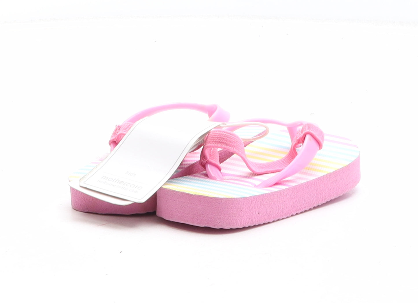 Mothercare Girls Pink Synthetic Thong Sandal UK 4