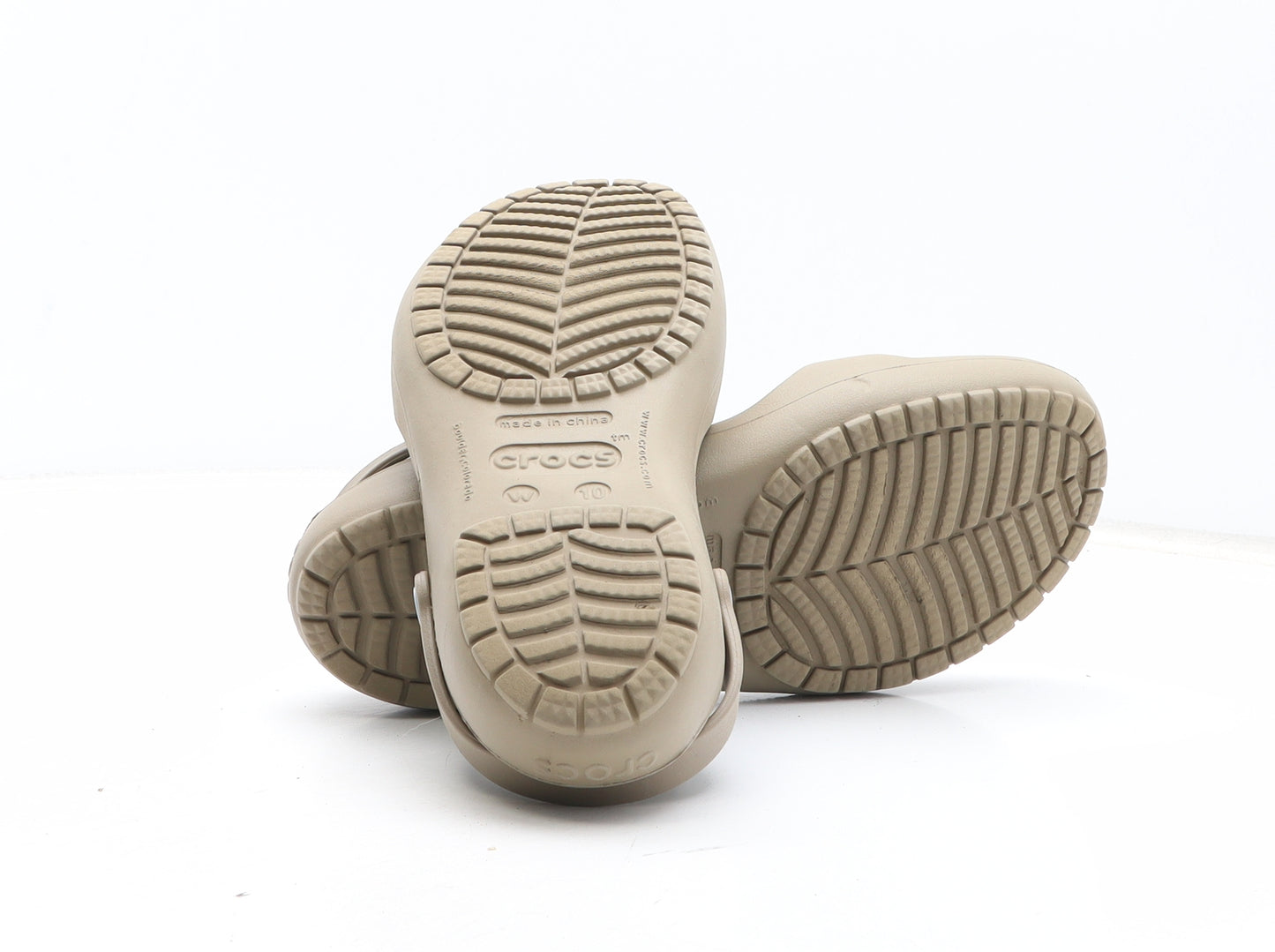 Crocs Womens Green Synthetic Slip On Sandal UK