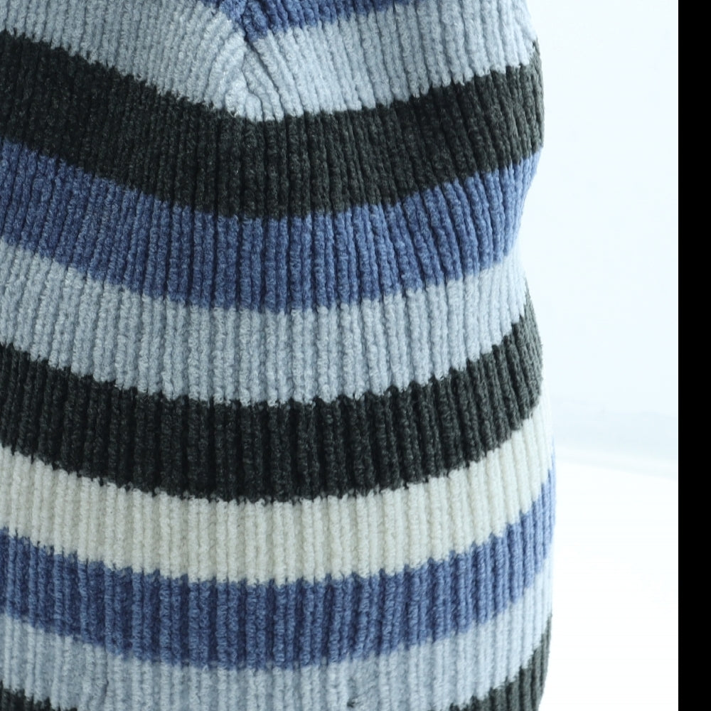 Quicksilver Womens Multicoloured Striped Acrylic Beanie One Size
