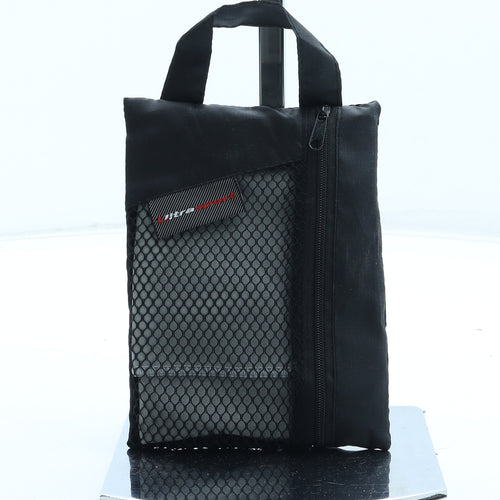 Ultra Sport Mens Black Polyester Top Handle Bag Size Small