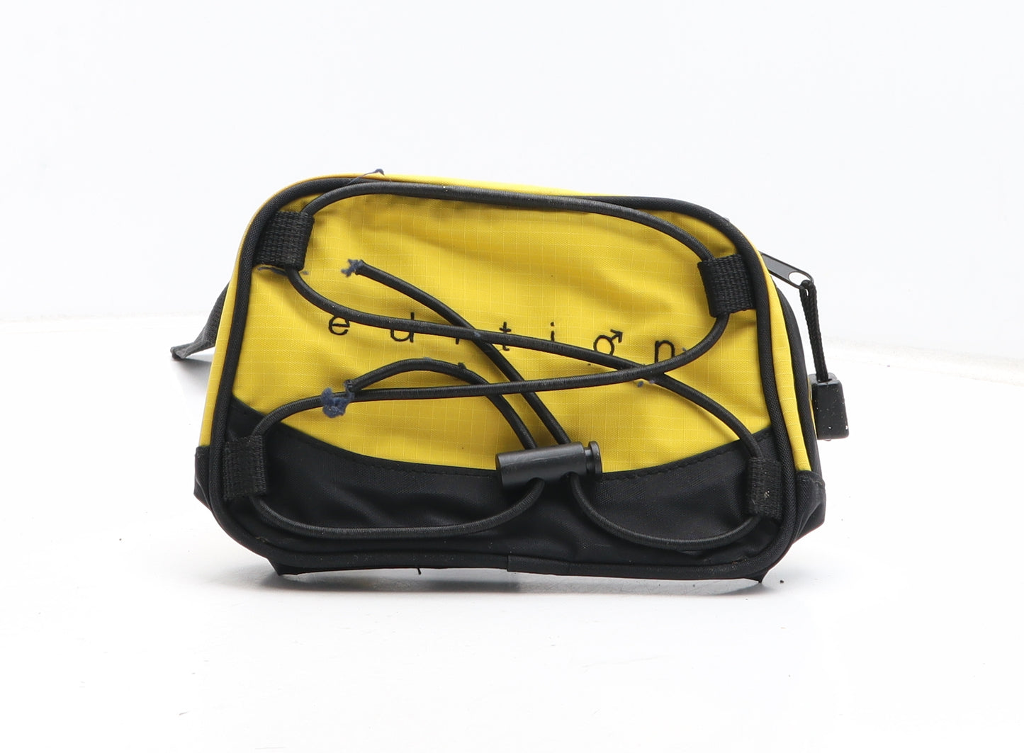Edition Mens Yellow Polyester Belt Bag & Waist Pack Size Small