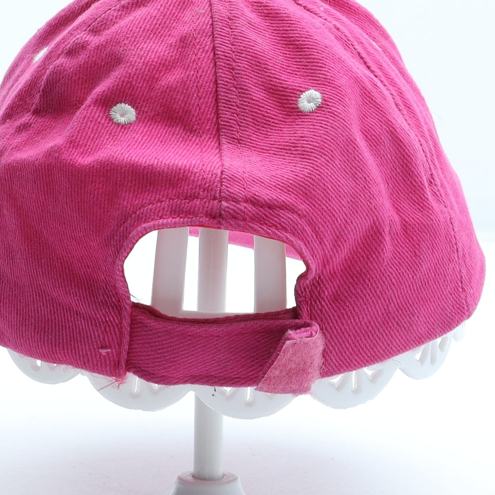 Roly Womens Pink Polyester Snapback Size Adjustable