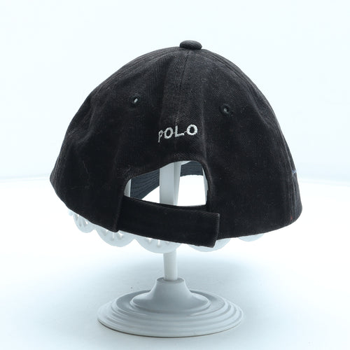 Polo Ralph Lauren Mens Black Polyester Snapback Size Adjustable