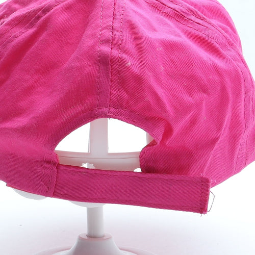 Preworn Womens Pink Polyester Snapback Size Adjustable