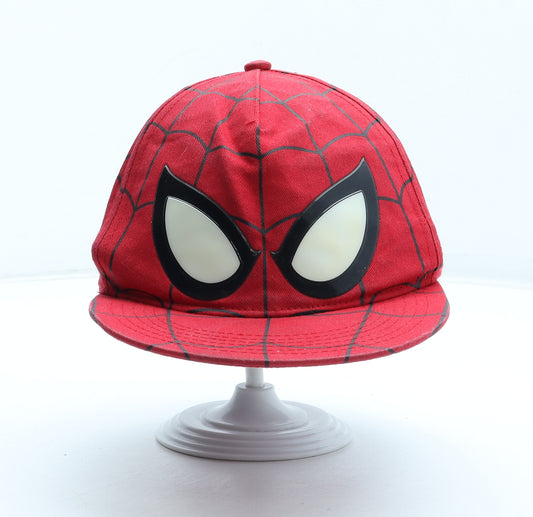 H&M Boys Red Polyester Snapback Size Adjustable - Spiderman Size 4-8 years