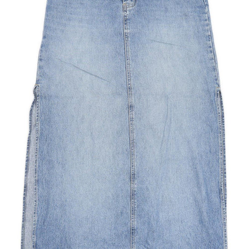 Rue21 Womens Size W32 Denim Blue Skirt (Regular)