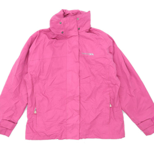 Trespass Womens Size M Pink Raincoat