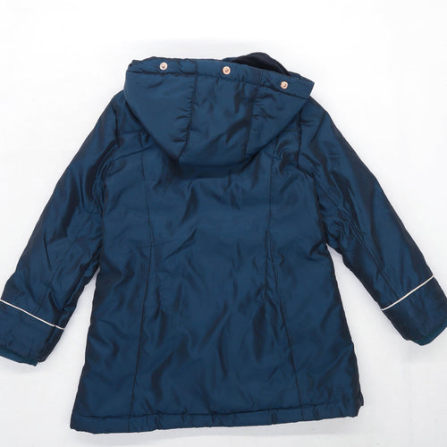 Ted Baker Girls Green Coat Age 7 Years