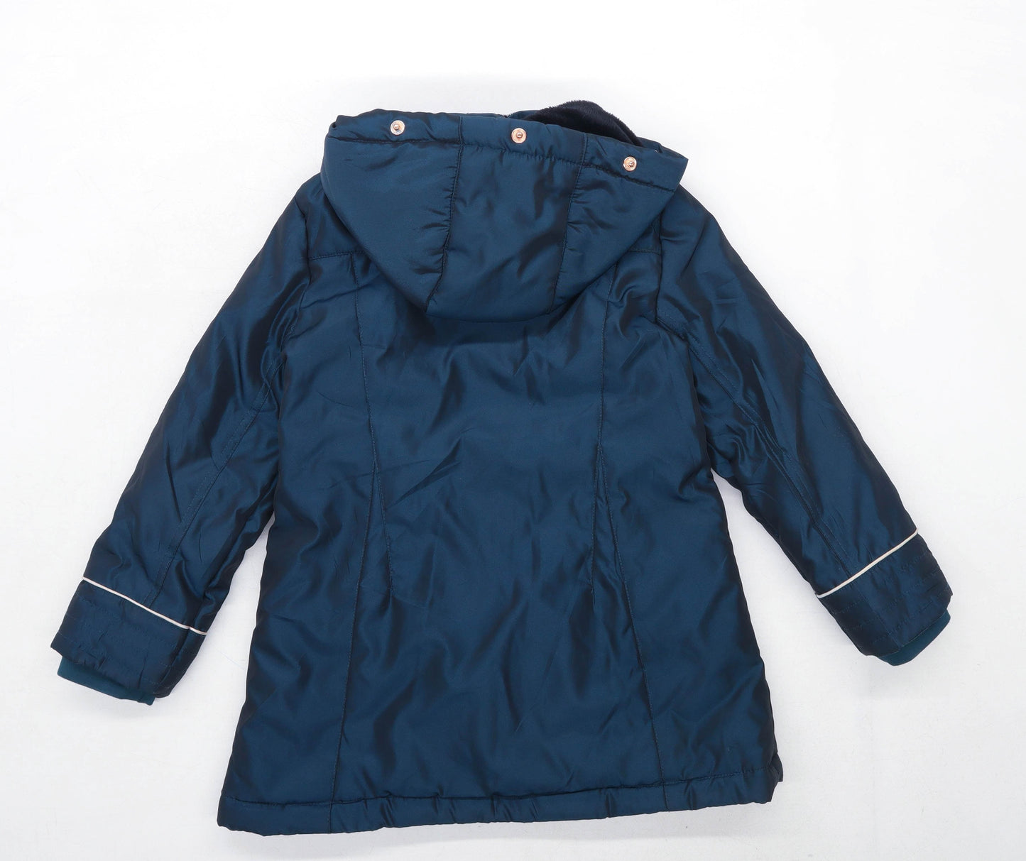 Ted Baker Girls Green Coat Age 7 Years