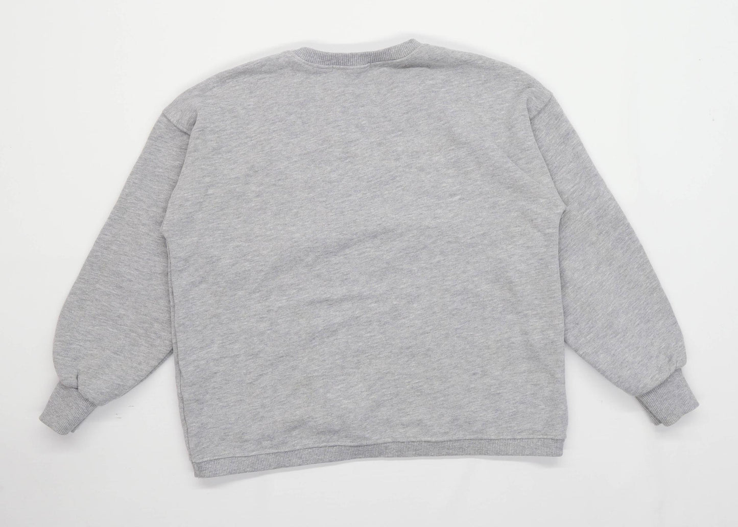 Zara Girls Graphic Grey Together Jewelled Sweatshirt Age 10 Years