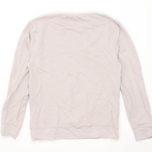 Topman Mens Size M Cotton Blend Grey Sweatshirt