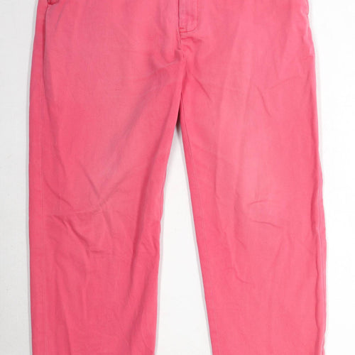 Ralph Lauren Mens Pink Cotton Chinos Size W34/L28