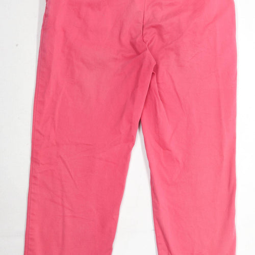 Ralph Lauren Mens Pink Cotton Chinos Size W34/L28