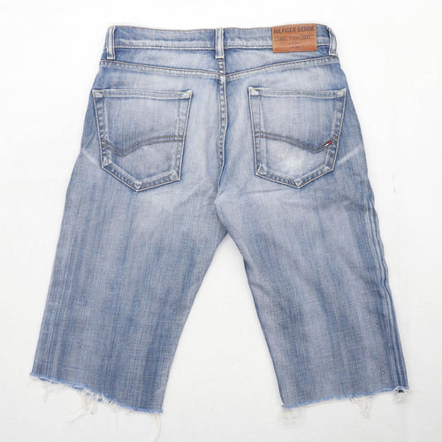 Tommy Hilfiger Mens Blue Denim Shorts Size W32/L14