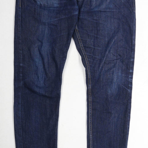 Topman Mens Blue Denim Jeans Size W34/L30
