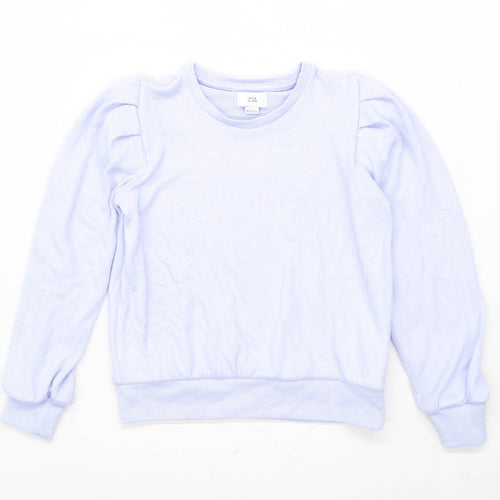 River Island Girls Blue Top Age 9-10 Years