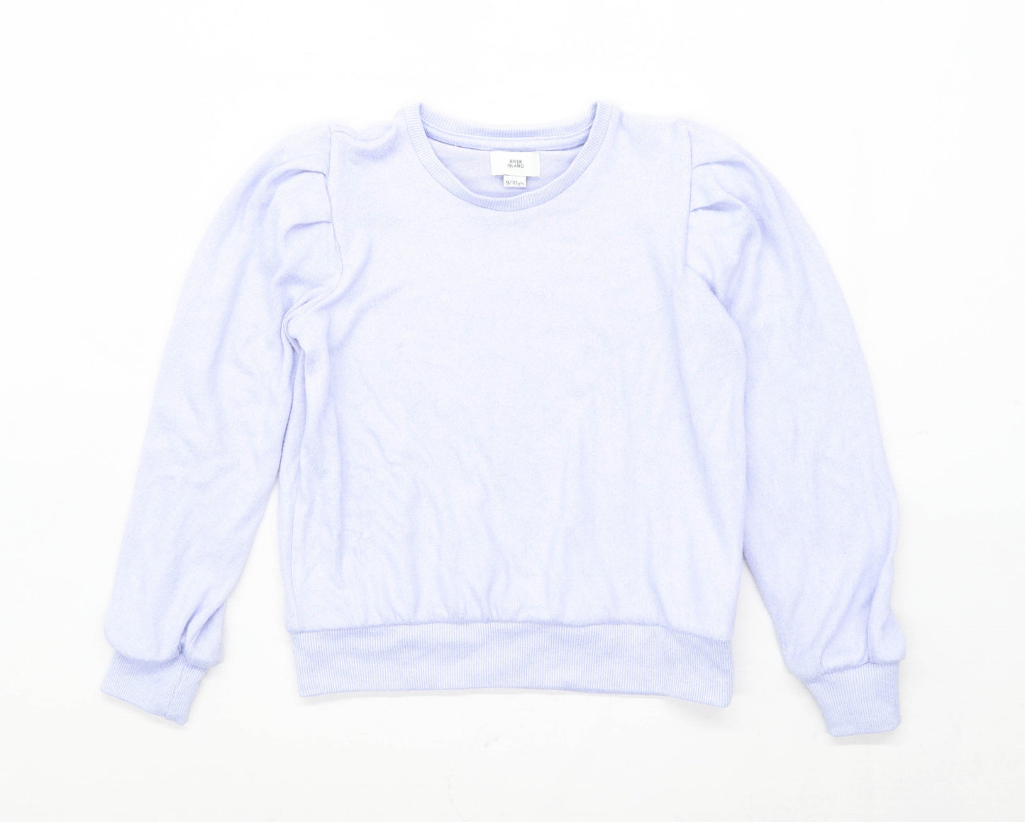 River Island Girls Blue Top Age 9-10 Years