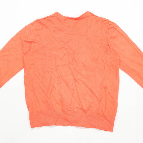 TU Womens Size 12 Orange Cardigan (Regular)