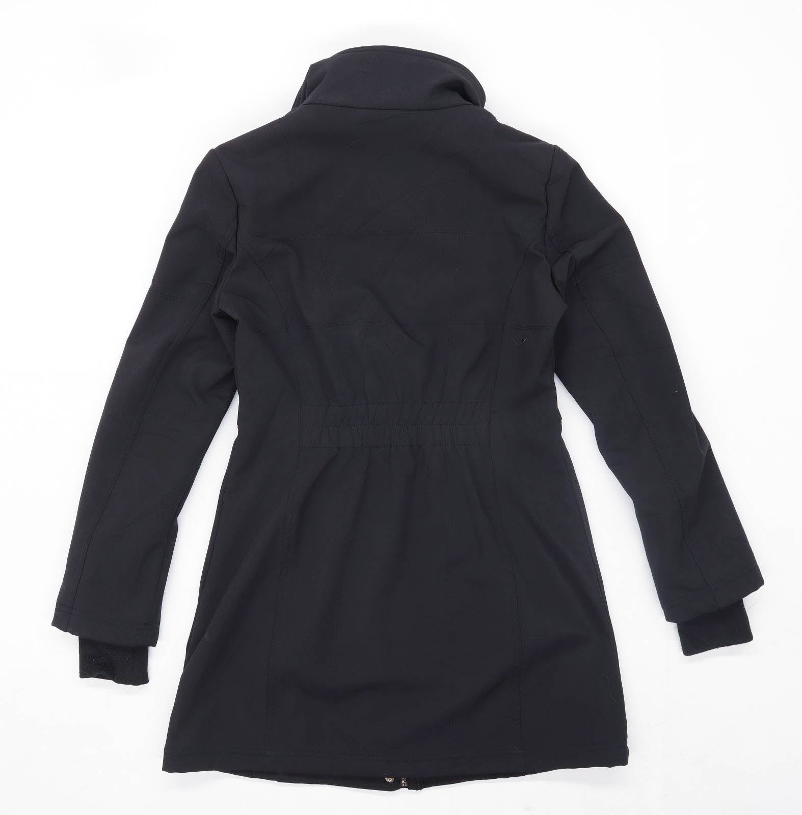 Jessica simpson 2024 black coat