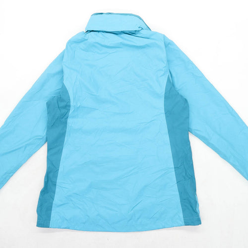 Regatta Womens Size 12 Blue Raincoat