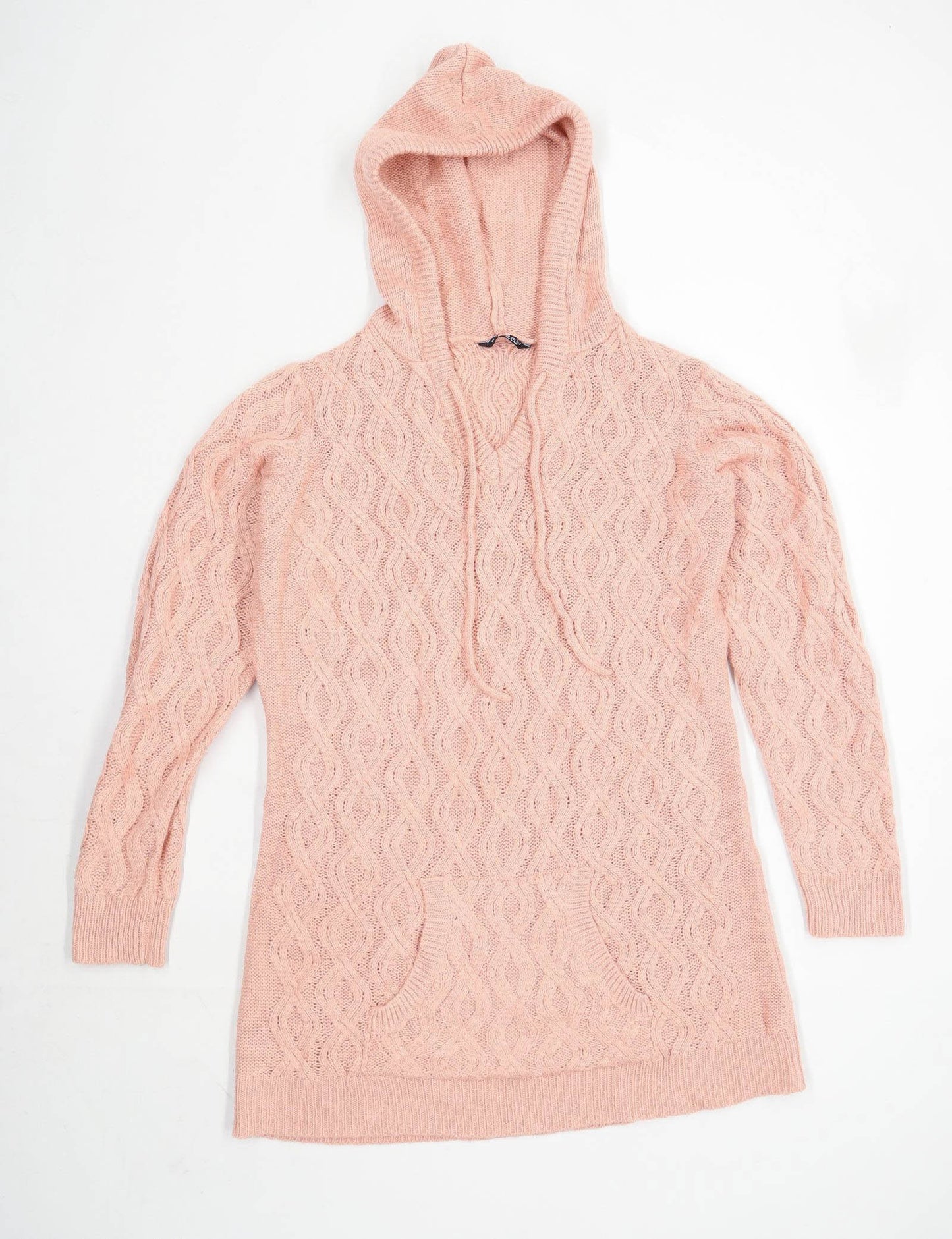 Select Womens Size 18 Striped Pink Hoodie (Regular)