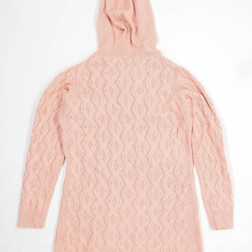 Select Womens Size 18 Striped Pink Hoodie (Regular)
