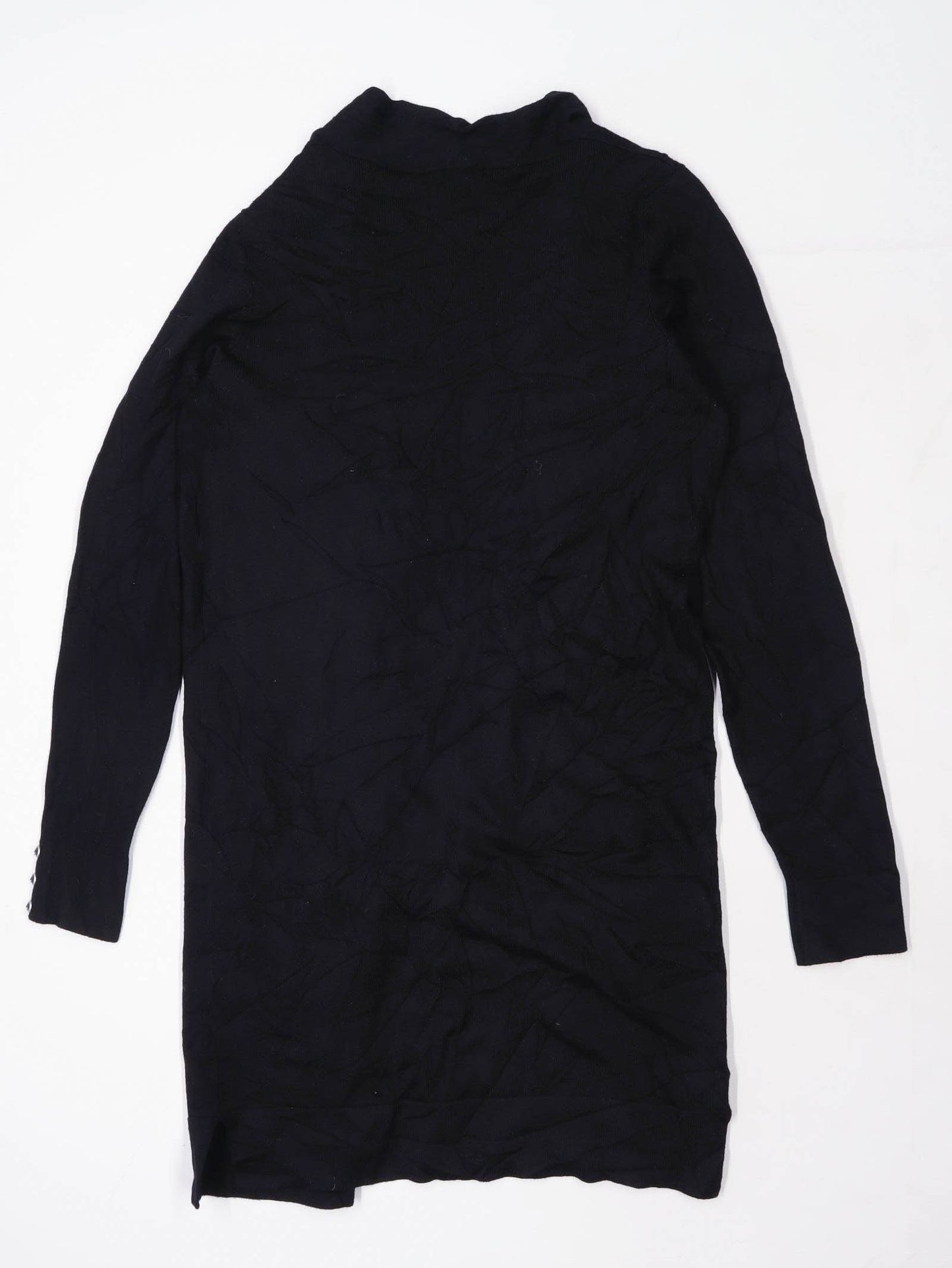TU Womens Size 8 Cotton Blend Black Cardigan (Regular)