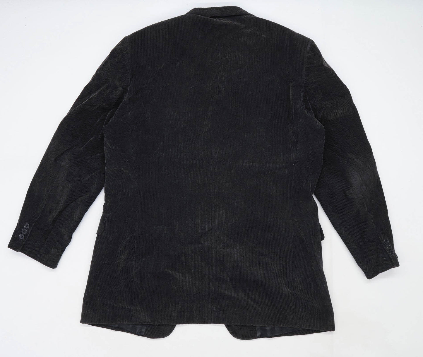 Zagato Mens Size L Corduroy Textured Brown Jacket