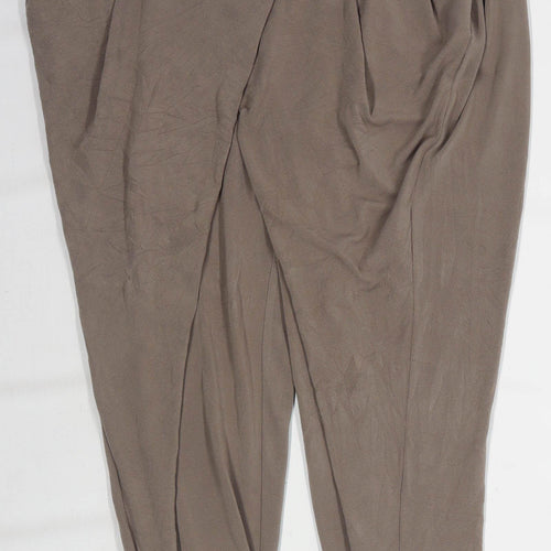 Womens Say Brown Trousers Size 8/L26