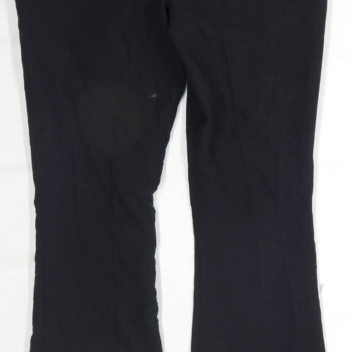 Womens Primark Black Trousers Size 6/L28