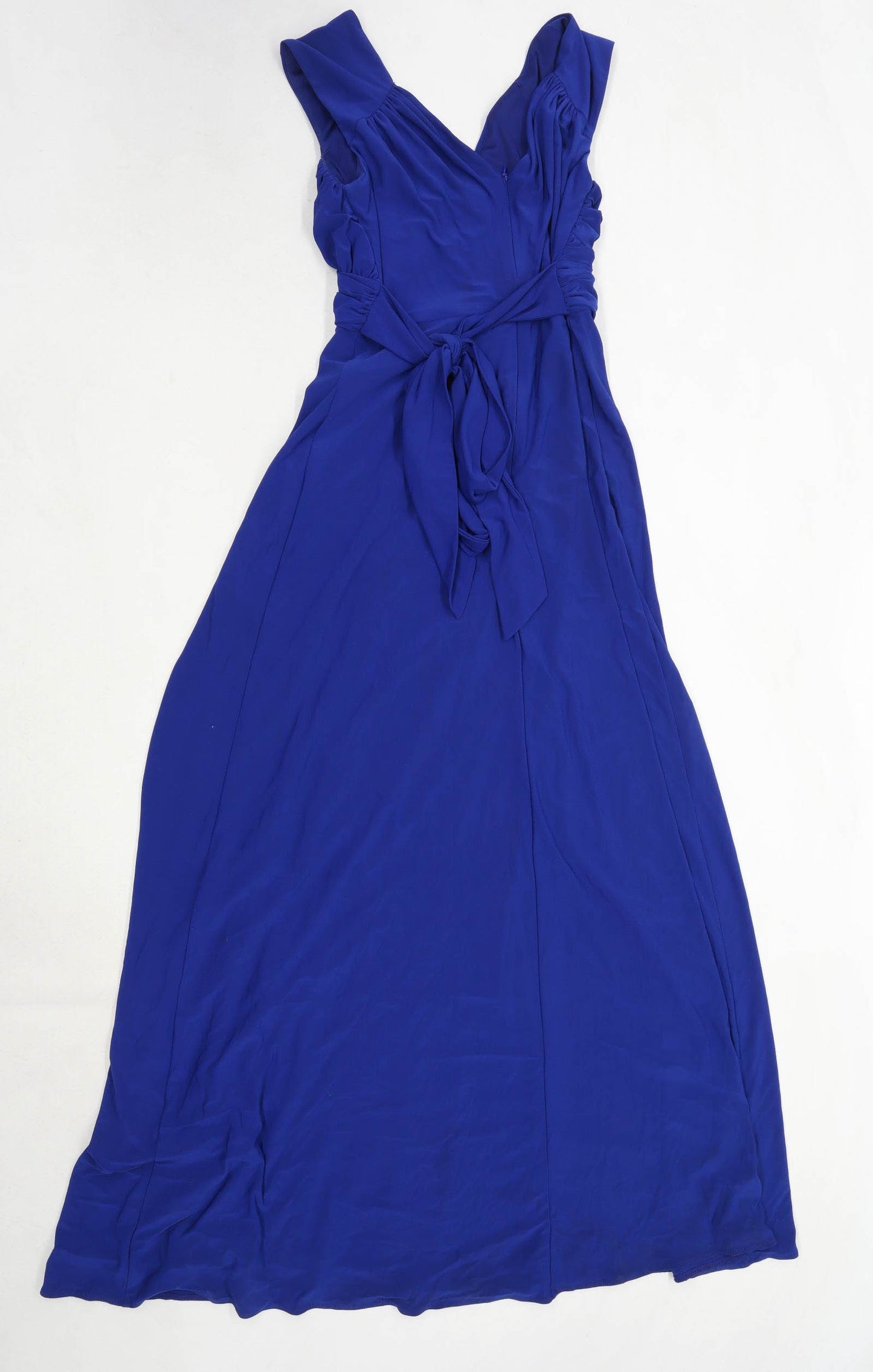 Phase Eight Womens Size 10 Blue Maxi Dress (Regular)