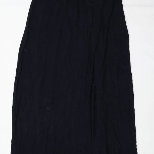 Marks & Spencer Womens Size 12 Strapless Black Maxi Dress (Regular)