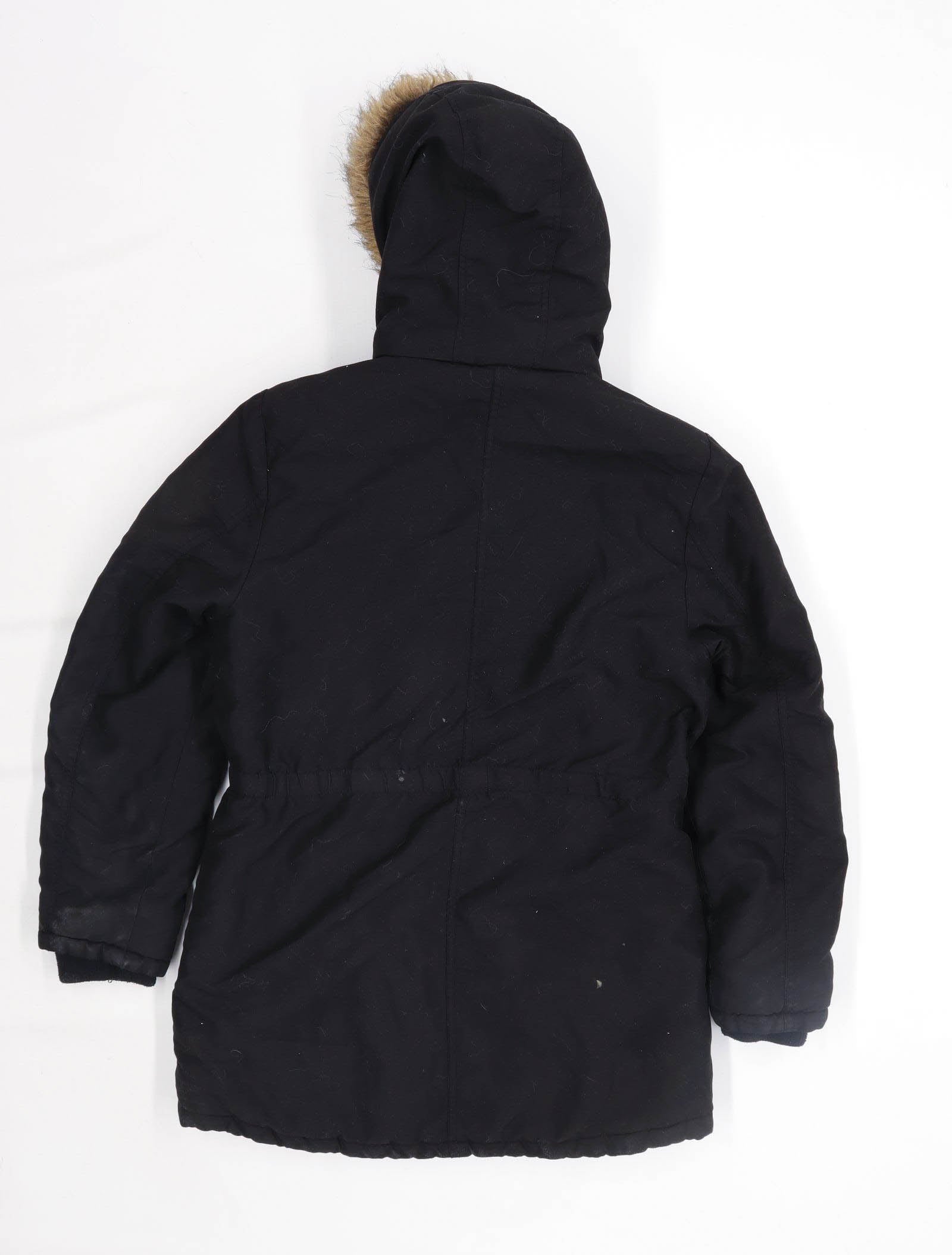 Girls black coat age on sale 12